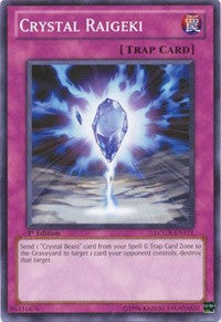 Crystal Raigeki [LCGX-EN171] Common | Exor Games Dartmouth