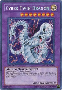 Cyber Twin Dragon [LCGX-EN180] Secret Rare | Exor Games Dartmouth