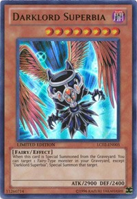 Darklord Superbia [LC02-EN005] Ultra Rare | Exor Games Dartmouth