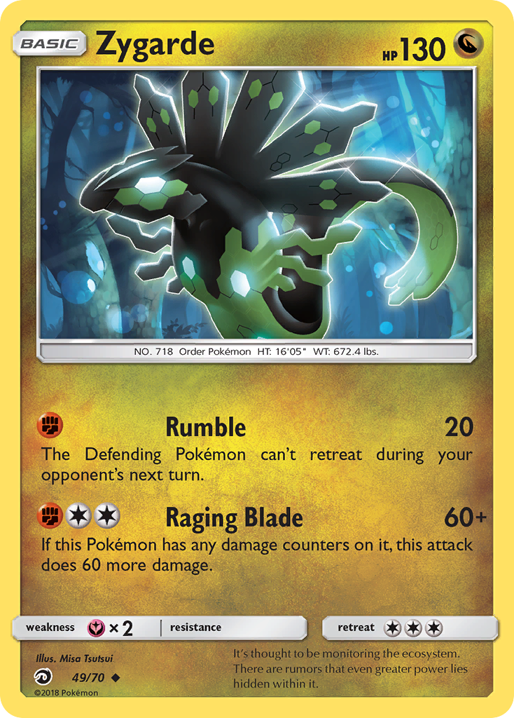 Zygarde (49/70) [Sun & Moon: Dragon Majesty] | Exor Games Dartmouth