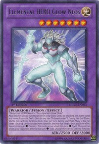 Elemental HERO Glow Neos [LCGX-EN061] Rare | Exor Games Dartmouth