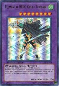 Elemental HERO Great Tornado [LC02-EN010] Ultra Rare | Exor Games Dartmouth