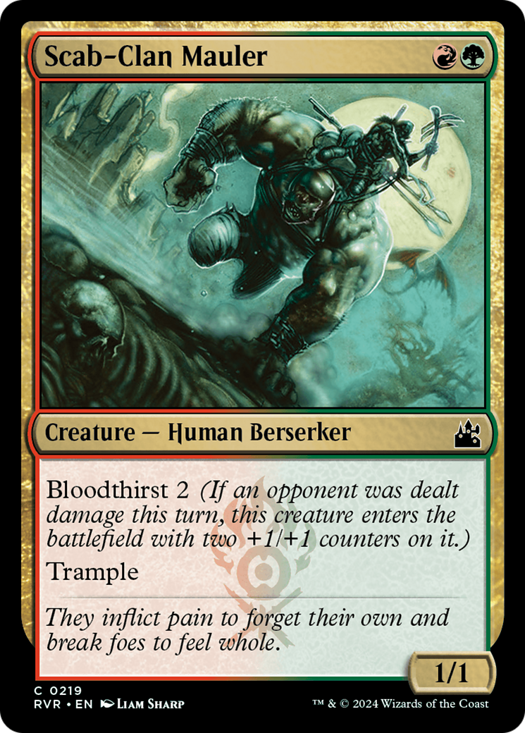 Scab-Clan Mauler [Ravnica Remastered] | Exor Games Dartmouth