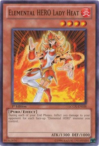 Elemental HERO Lady Heat [LCGX-EN038] Common | Exor Games Dartmouth