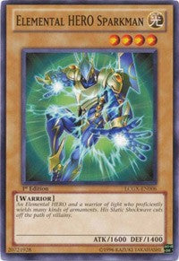 Elemental HERO Sparkman [LCGX-EN006] Common | Exor Games Dartmouth