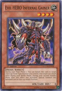 Evil HERO Infernal Gainer [LCGX-EN030] Common | Exor Games Dartmouth