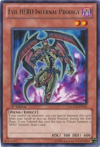 Evil HERO Infernal Prodigy [LCGX-EN031] Rare | Exor Games Dartmouth