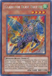 Gladiator Beast Equeste [LCGX-EN251] Secret Rare | Exor Games Dartmouth