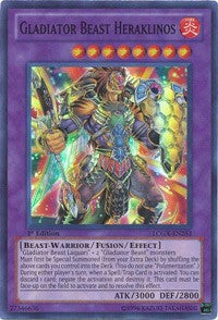 Gladiator Beast Heraklinos [LCGX-EN253] Super Rare | Exor Games Dartmouth