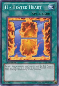 H - Heated Heart [LCGX-EN088] Common | Exor Games Dartmouth