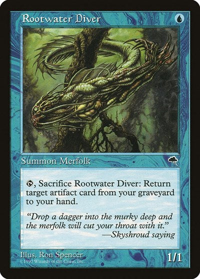 Rootwater Diver [Tempest] | Exor Games Dartmouth