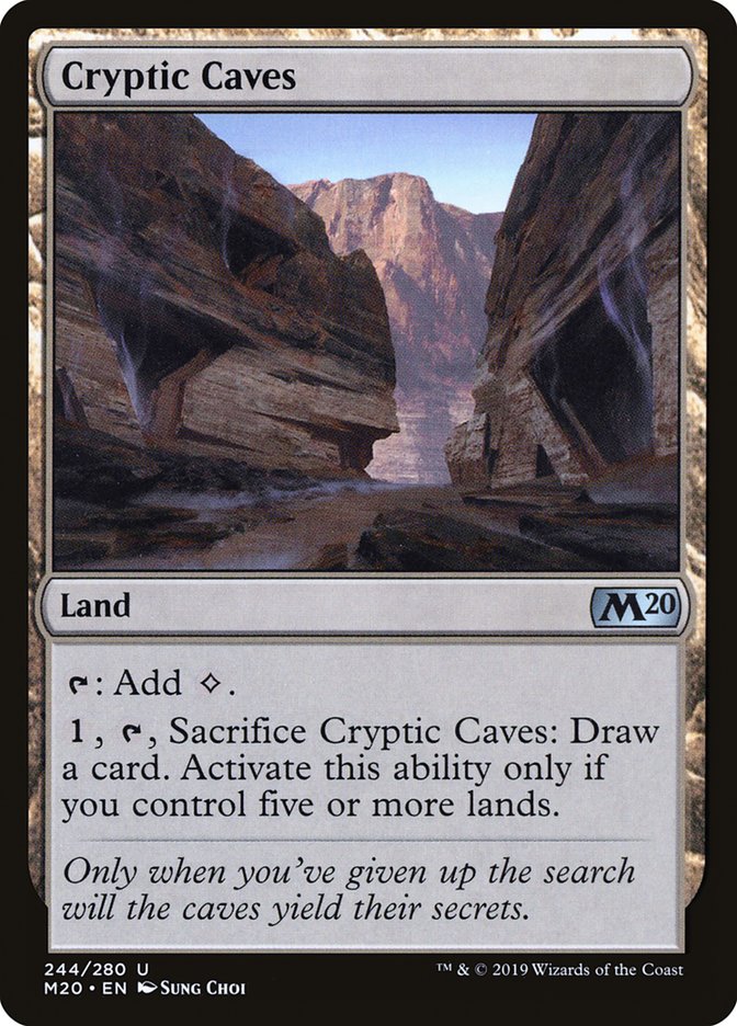 Cryptic Caves [Core Set 2020] | Exor Games Dartmouth