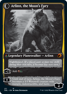 Arlinn, the Pack's Hope // Arlinn, the Moon's Fury [Innistrad: Double Feature] | Exor Games Dartmouth