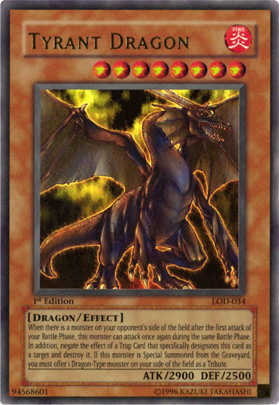 Tyrant Dragon [LOD-034] Ultra Rare | Exor Games Dartmouth