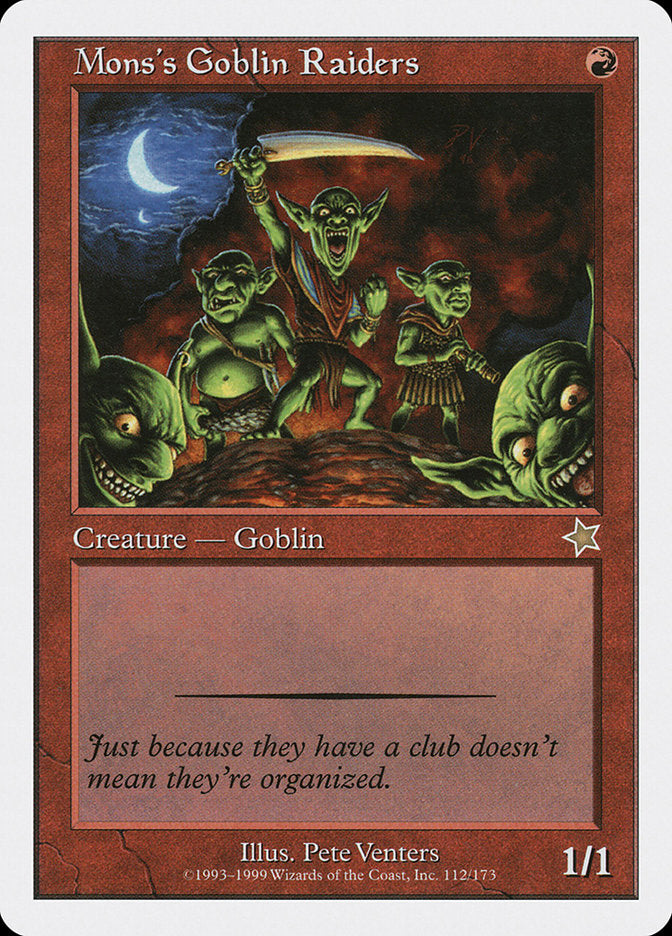 Mons's Goblin Raiders [Starter 1999] | Exor Games Dartmouth