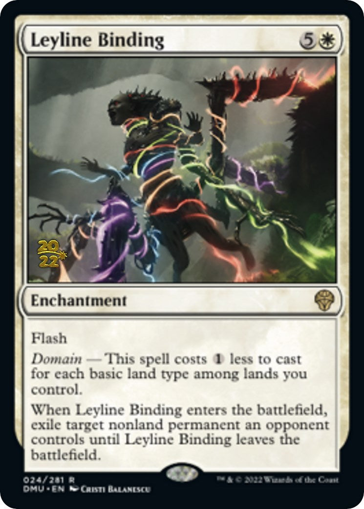 Leyline Binding [Dominaria United Prerelease Promos] | Exor Games Dartmouth