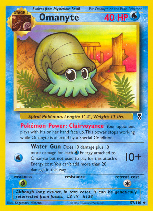 Omanyte (57/110) [Legendary Collection] | Exor Games Dartmouth