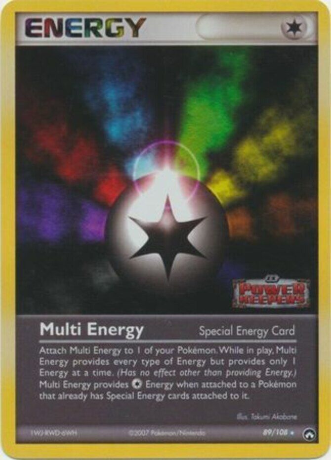 Multi Energy (89/108) (Stamped) [EX: Power Keepers] | Exor Games Dartmouth