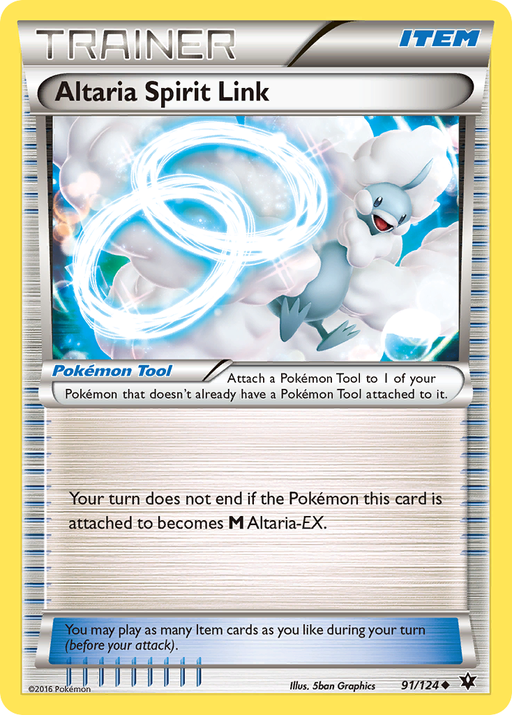 Altaria Spirit Link (91/124) [XY: Fates Collide] | Exor Games Dartmouth