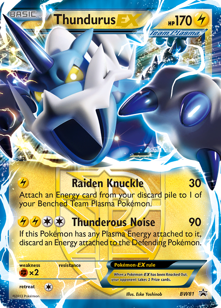 Thundurus EX (BW81) [Black & White: Black Star Promos] | Exor Games Dartmouth