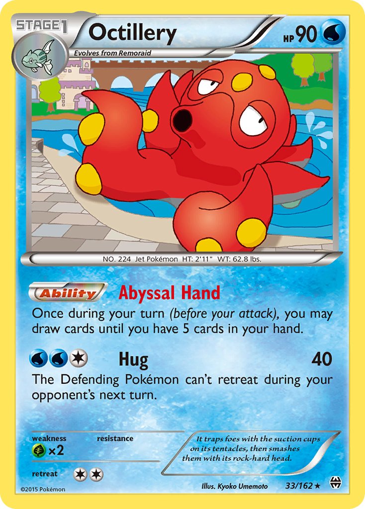 Octillery(33/162) (Theme Deck Exclusive) [XY: BREAKthrough] | Exor Games Dartmouth