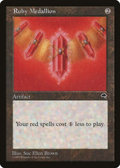 Ruby Medallion [Tempest] | Exor Games Dartmouth