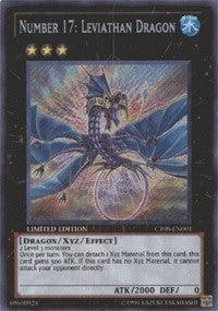 Number 17: Leviathan Dragon [CT08-EN001] Secret Rare | Exor Games Dartmouth