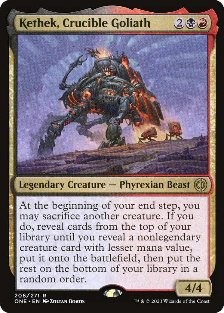 Kethek, Crucible Goliath [Phyrexia: All Will Be One] | Exor Games Dartmouth