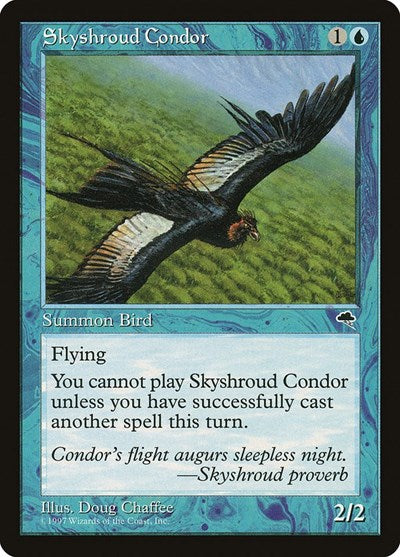 Skyshroud Condor [Tempest] | Exor Games Dartmouth