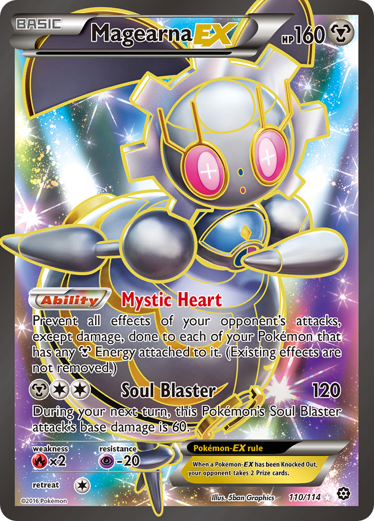 Magearna EX (110/114) [XY: Steam Siege] | Exor Games Dartmouth