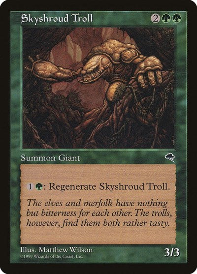 Skyshroud Troll [Tempest] | Exor Games Dartmouth