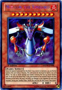 Metaion, the Timelord [PHSW-EN098] Secret Rare | Exor Games Dartmouth