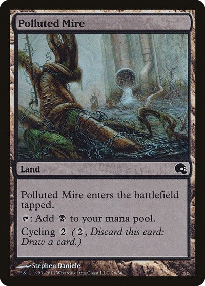 Polluted Mire [Premium Deck Series: Graveborn] | Exor Games Dartmouth