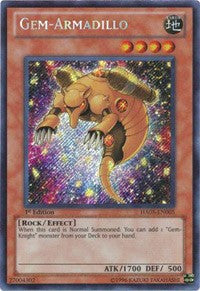 Gem-Armadillo [HA05-EN005] Secret Rare | Exor Games Dartmouth