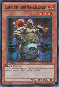 Kayenn, the Master Magma Blacksmith [HA05-EN012] Super Rare | Exor Games Dartmouth