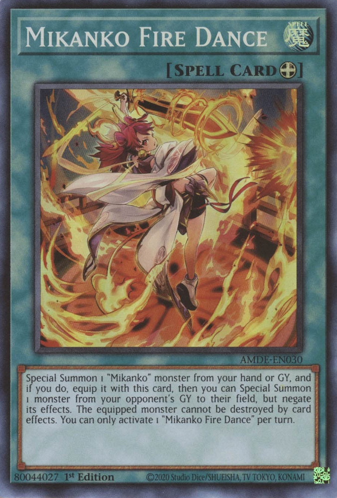 Mikanko Fire Dance [AMDE-EN030] Super Rare | Exor Games Dartmouth