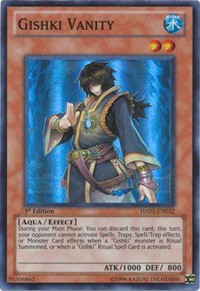 Gishki Vanity [HA05-EN032] Super Rare | Exor Games Dartmouth