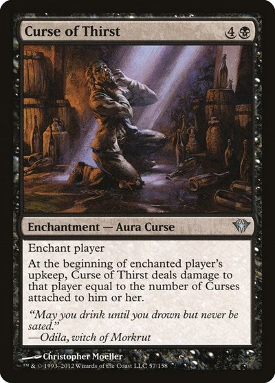 Curse of Thirst [Dark Ascension] | Exor Games Dartmouth