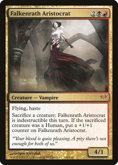 Falkenrath Aristocrat [Dark Ascension] | Exor Games Dartmouth