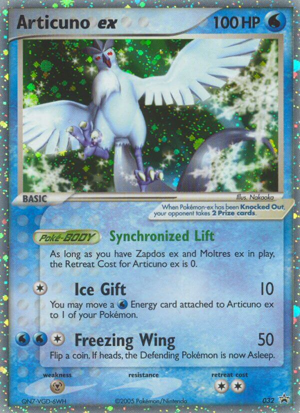 Articuno ex (032) [Nintendo: Black Star Promos] | Exor Games Dartmouth