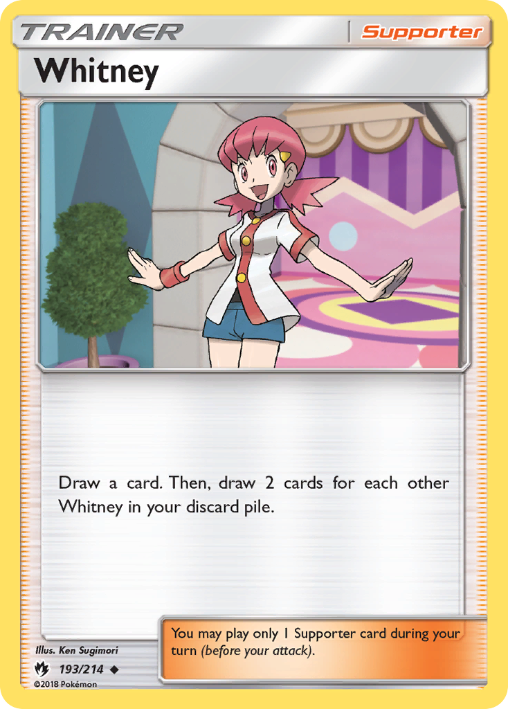 Whitney (193/214) [Sun & Moon: Lost Thunder] | Exor Games Dartmouth