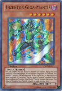 Inzektor Giga-Mantis [ORCS-EN021] Ultra Rare | Exor Games Dartmouth