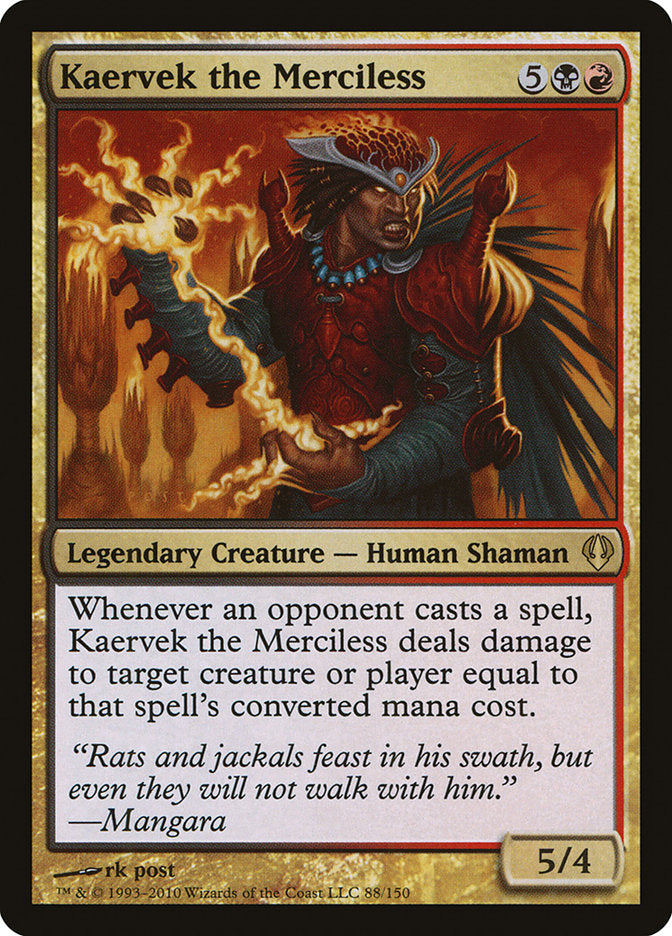 Kaervek the Merciless [Archenemy] | Exor Games Dartmouth