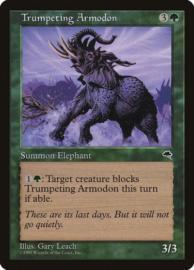 Trumpeting Armodon [Tempest] | Exor Games Dartmouth