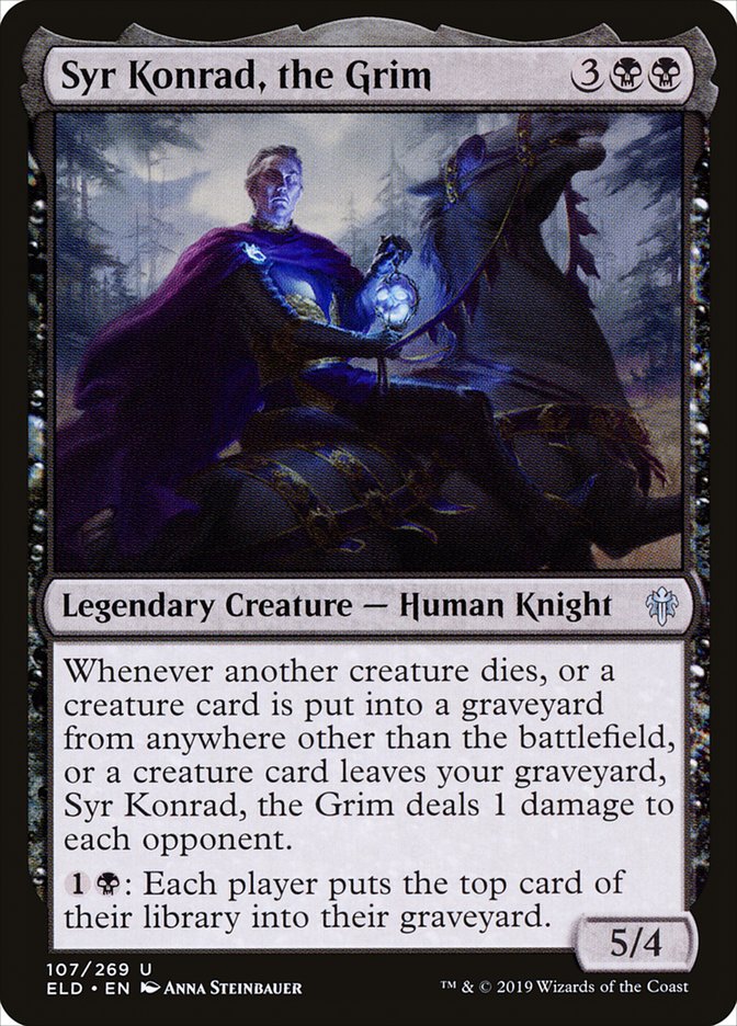 Syr Konrad, the Grim [Throne of Eldraine] | Exor Games Dartmouth