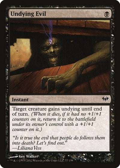 Undying Evil [Dark Ascension] | Exor Games Dartmouth