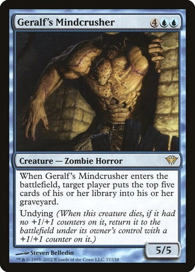 Geralf's Mindcrusher [Dark Ascension] | Exor Games Dartmouth