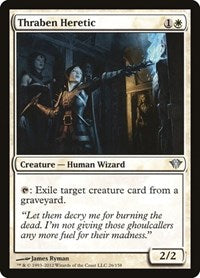 Thraben Heretic [Dark Ascension] | Exor Games Dartmouth