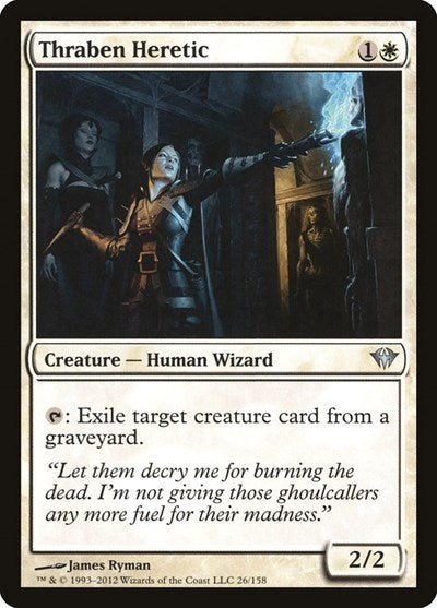Thraben Heretic [Dark Ascension] | Exor Games Dartmouth