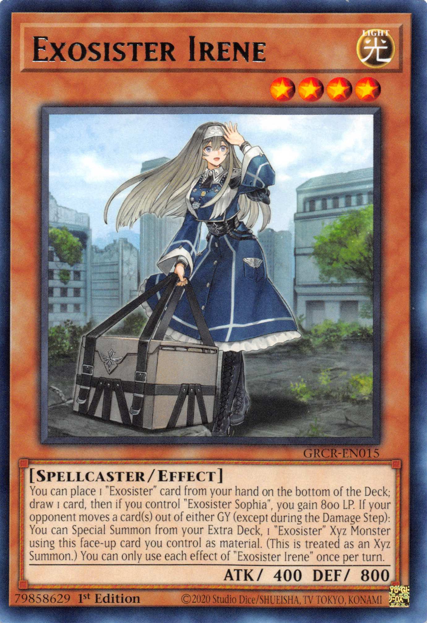 Exosister Irene [GRCR-EN015] Rare | Exor Games Dartmouth